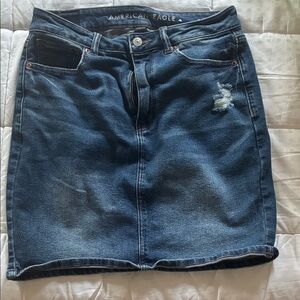 American Eagle Outfitters Blue Denim Skirt